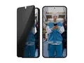 PanzerGlass Privacy - Skjermbeskyttelse for mobiltelefon ultrabred passform - glass - med personvernsfilter - 2-veis - for Samsung Galaxy S25