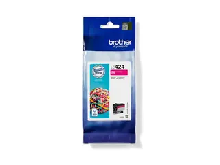 Brother LC424M - Magenta - original - blekkpatron for Brother DCP-J1200W