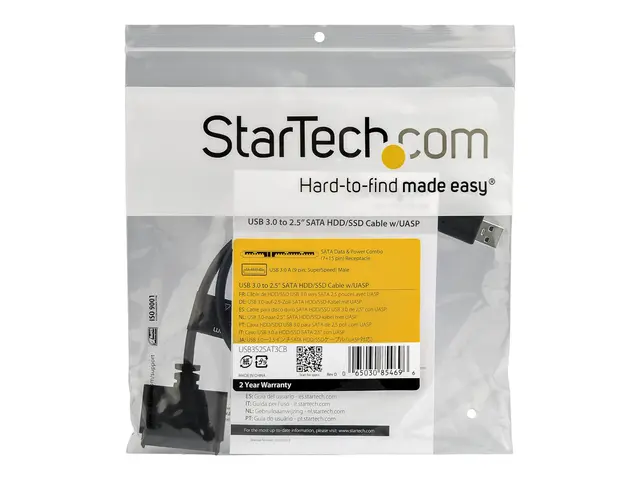 StarTech.com SATA to USB Cable - USB 3.0 to 2.5" SATA III Hard Dri...