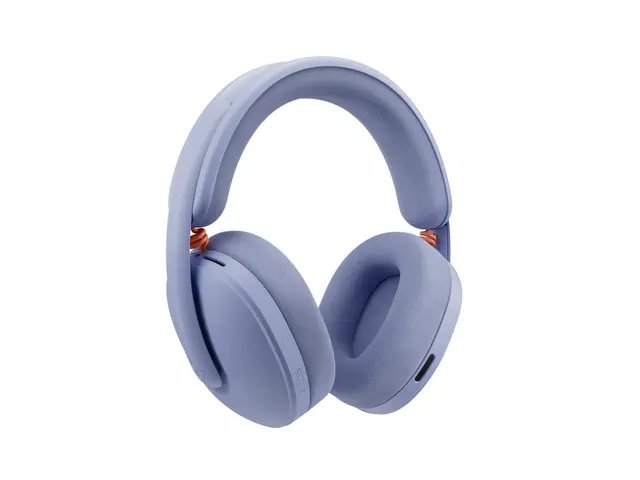 Logitech G G325 - Hodesett - full størrelse Bluetooth / LIGHTSPEED - trådløs - USB-C via Bluetooth-adapter - lilla 
