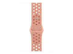 Apple Nike - B&#229;nd for smart armb&#229;ndsur 46mm - S/M-st&#248;rrelse - alpenglow rosa - for Watch Herm&#232;s Series 9, SE 3, Series 10, Series 11, Series 8, Series 9, Ultra 2, Ultra 3