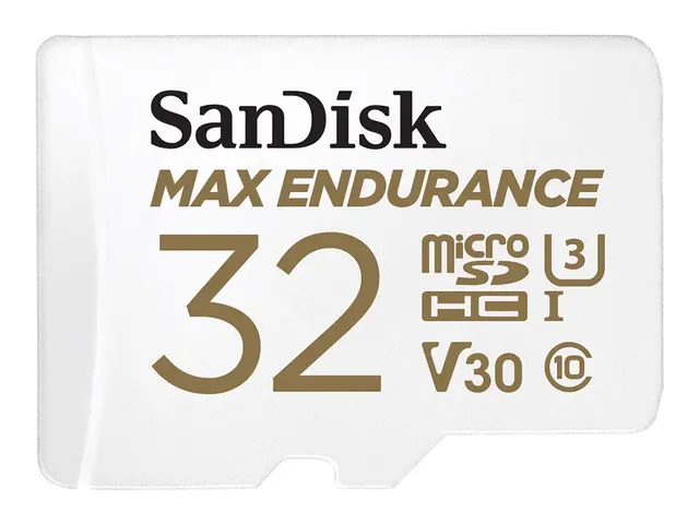 SanDisk Max Endurance - Flashminnekort (microSDHC til SD-adapter i...