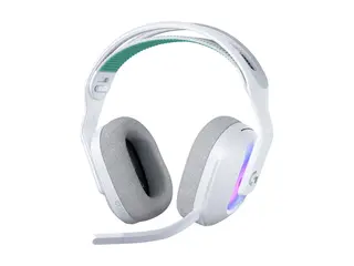 Logitech G G522 - Hodesett - full størrelse Bluetooth / LIGHTSPEED - trådløs, kablet - USB-A, USB-C - hvit