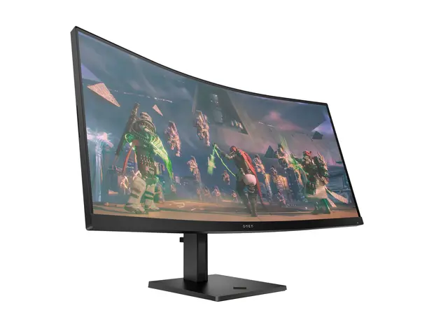 OMEN by HP 34c - LED-skjerm gaming kurvet 34" 3440 x 1440 WQHD @ 1...