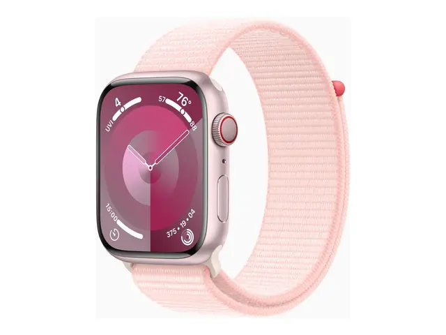 Apple Watch Series 9 (GPS + Cellular) - 45 mm rosa aluminium smart...