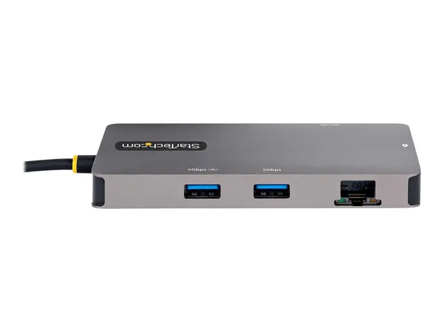 StarTech.com USB C Multiport Adapter, Dual HDMI Video, 4K 60Hz, 2-...