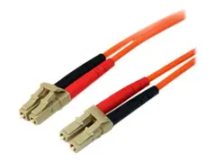 StarTech.com 3m Fiber Optic Cable Multimode Duplex 50/125 - LSZH - LC/LC - OM2 - LC to LC Fiber Patch Cable - nettverkskabel - 3 m - 3 m