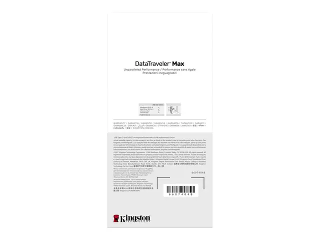Kingston DataTraveler Max - USB-flashstasjon - 1 TB - USB-C 3.2 Gen 2