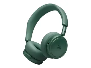 JBL LIVE 680NC - Hodetelefoner med mikrofon on-ear - Bluetooth - trådløs, kablet - aktiv støydemping - 3,5 mm jakk - grønn