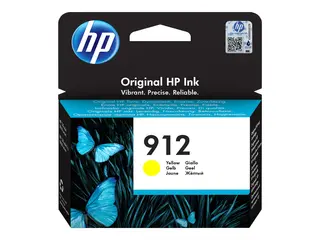 HP 912 - 4 ml - gul - original - Officejet blekkpatron - for Officejet 8010, 8010e; Officejet Pro 8022, 8022e, 8023, 8024, 8024e, 8025, 8025e
