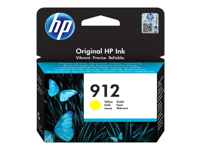 HP 912 - 4 ml gul original Officejet blekkpatron for 8010, 8010e; ...