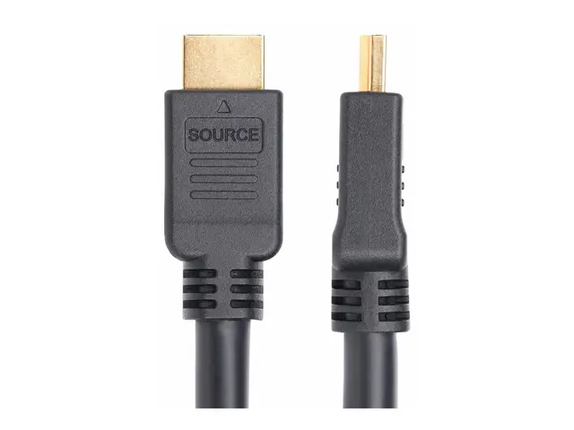 StarTech.com 15m Active HDMI 2.0 Cable, CMP, Plenum Rated, 4K 60Hz...