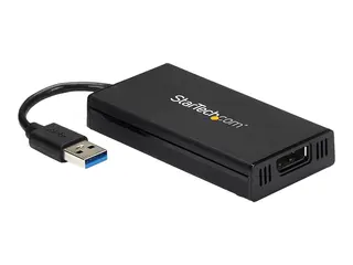 StarTech.com USB 3.0 to DisplayPort Adapter DisplayLink Certified - 4K 30Hz - USB / DisplayPort-adapter - USB-type A til DisplayPort - TAA-samsvar - 9 m