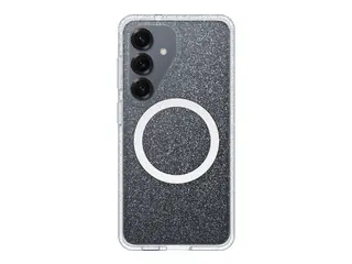 OtterBox React Series - Baksidedeksel for mobiltelefon stjernestøv (klart glitter) - for Samsung Galaxy S26