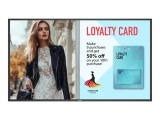 Philips 50BDL6017P - 50" Diagonalklasse (49.5" synlig) P-Line 6000 Series LED-bakgrunnsbelyst LCD-skjerm - intelligent skilting - 4K UHD (2160p) 3840 x 2160