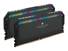 CORSAIR Dominator Platinum RGB DDR5 - sett - 32 GB: 2 x 16 GB - DIMM 288-pin - 6000 MT/s / PC5-48000 - CL36 - 1.4 V - svart