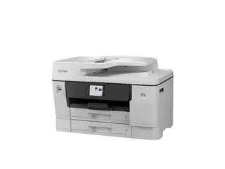 Brother MFC-J6960DW - Multifunksjonsskriver farge - ink-jet - A3 (297 x 420 mm) (original) - A3/Ledger (medie) - opp til 25 spm (kopiering) - opp til 31 spm (trykking) - 500 ark - 33.6 kbps - USB 2.0, LAN, Wi-Fi(n), USB 2.0 vert