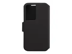 OtterBox Strada Series Via - Lommebok for mobiltelefon syntetisk gummi, polykarbonat - svart natt - for Samsung Galaxy S22