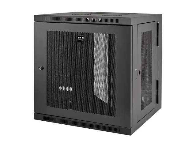 Eaton Tripp Lite Series 12U Wall Mount Rack Enclosure Server Cabin...