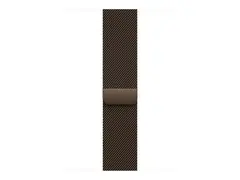 Apple - Sløyfe for smart armbåndsur - 46mm S/M-størrelse - mørk bronse