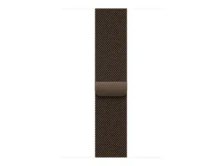 Apple - Sløyfe for smart armbåndsur - 46mm M/L-størrelse - mørk bronse