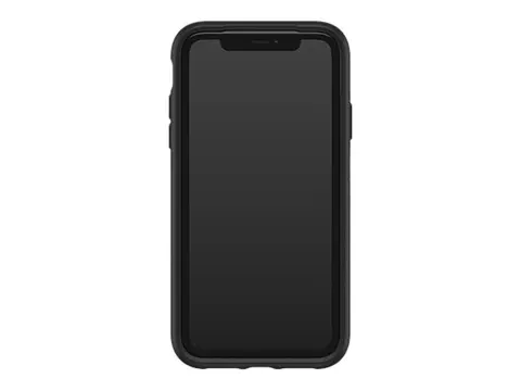 OtterBox Symmetry Series - Baksidedeksel for mobiltelefon polykarbonat, syntetisk gummi - svart - for Apple iPhone 11
