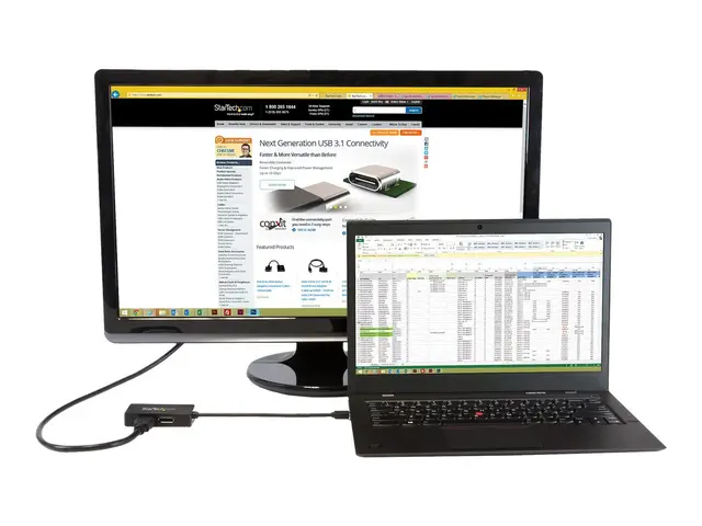 StarTech.com Travel A/V adapter - 3-in-1 Mini DisplayPort to Displ...