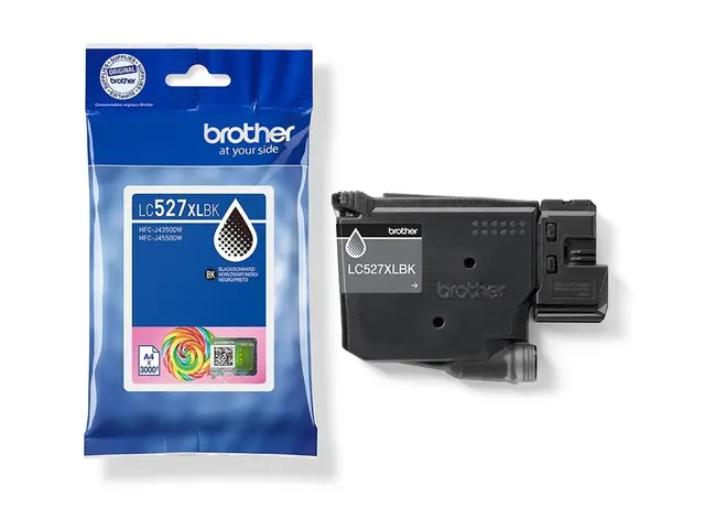 Brother LC527XLBK - Høy ytelse svart original pute pakke blekkpatr...