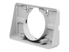 Logitech - Monteringssett (vinkelsokkel, reversibelt grensesnitt) 14° synsvinkel - for planleggingssystem for møterom - elfenbenshvit - veggmonterbar