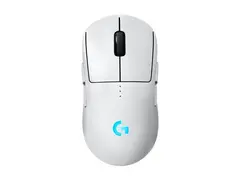 Logitech G PRO 2 - Mus - gaming - høyre- og venstrehåndet optisk - 8 knapper - trådløs, kablet - 2.4 GHz, USB - USB Logitech LIGHTSPEED-mottaker - hvit