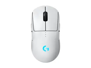 Logitech G PRO 2 - Mus - gaming - høyre- og venstrehåndet optisk - 8 knapper - trådløs, kablet - 2.4 GHz, USB - USB Logitech LIGHTSPEED-mottaker - hvit