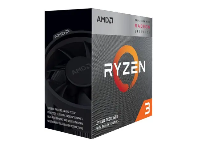 AMD Ryzen 3 3200G - 3.6 GHz 4 kjerner tråder MB cache Socket AM4 Boks