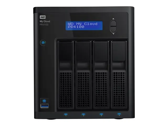 WD My Cloud PR4100 WDBNFA0400KBK - NAS-server - 4 brønner - 40 TB ...