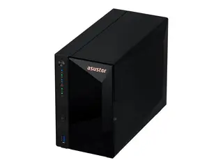 ASUSTOR Drivestor 2 Pro Gen2 AS3302T v2 - NAS-server 2 br&#248;nner - SATA 6Gb/s - RAID JBOD, 0, 1 - RAM 2 GB - 2.5 Gigabit Ethernet - iSCSI st&#248;tte