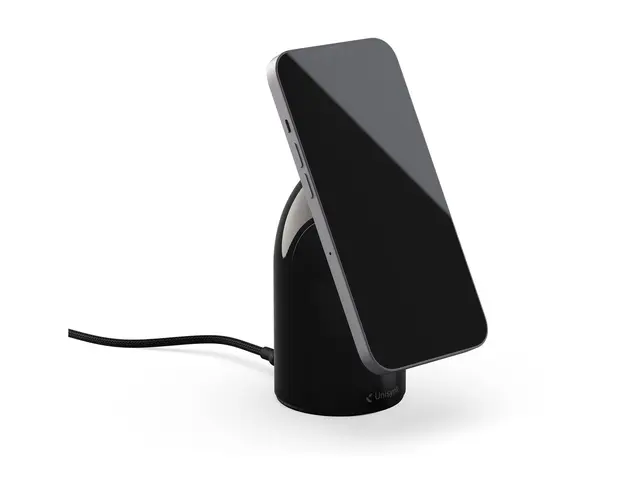 Unisynk Stand2 - Trådløst ladestativ magnetisk med Qi2 + AC-strøma...