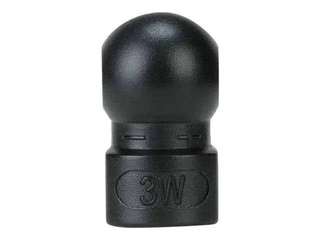 Targus Device Power Tip PT-3W - Strømkoblingsadapter - svart