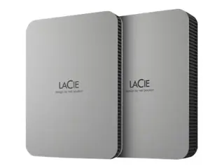LaCie Mobile Drive STLP4000400 Harddisk - 4 TB - ekstern (b&#230;rbar) - USB 3.2 Gen 1 (USB-C kontakt) - m&#229;nes&#248;lv