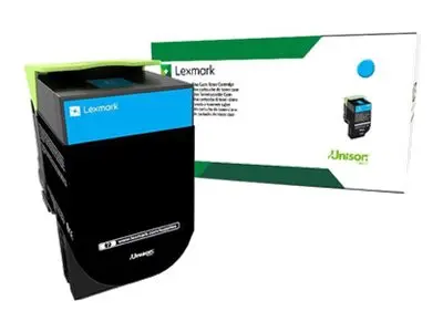 Lexmark 702C - Cyan original tonerpatron LCCP, LRP for CS310dn, CS...
