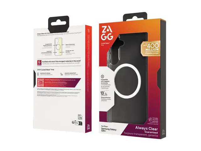 Zagg Crystal Palace Snap - Baksidedeksel for mobiltelefon magnetis...