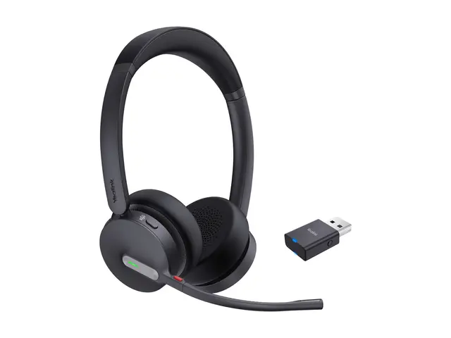 Yealink WH64 Hybrid Dual - Hodesett on-ear DECT / Bluetooth trådlø...
