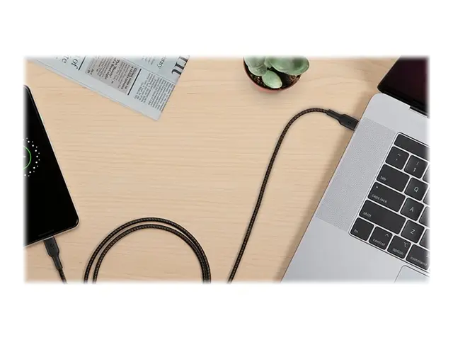 Belkin BoostCharge - USB-kabel 24 pin USB-C (hann) til 2 m svart