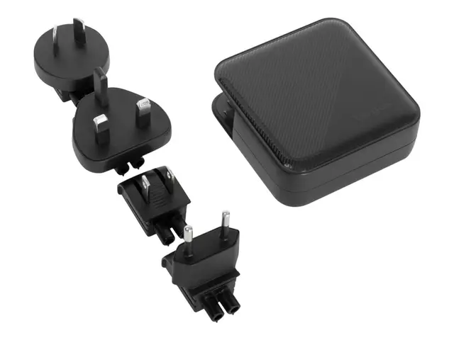 Targus - Strømadapter GaN 100 watt PD 4 utgangskontakter (2 x USB-...