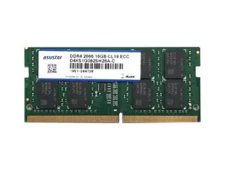 ASUSTOR - DDR4 - modul - 16 GB - SO DIMM 260-pin 2666 MHz / PC4-21300