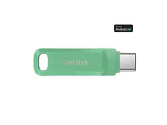 SanDisk Ultra Dual Drive Go - USB-flashstasjon 2 TB - USB 3.2 Gen 1 / USB-C - absintgrønn