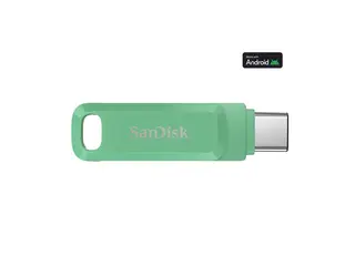 SanDisk Ultra Dual Drive Go - USB-flashstasjon 2 TB - USB 3.2 Gen 1 / USB-C - absintgrønn