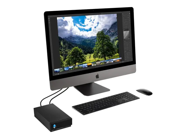 LaCie 1big Dock STHS16000800 - Harddiskarray 16 TB 1 brønner (SATA...