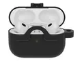 OtterBox - Boksdeksel for ladeboks for t&#229;dl&#248;se &#248;repropper svart taffy (svart) - for Apple AirPods Pro (1. generasjon, 2. generasjon)