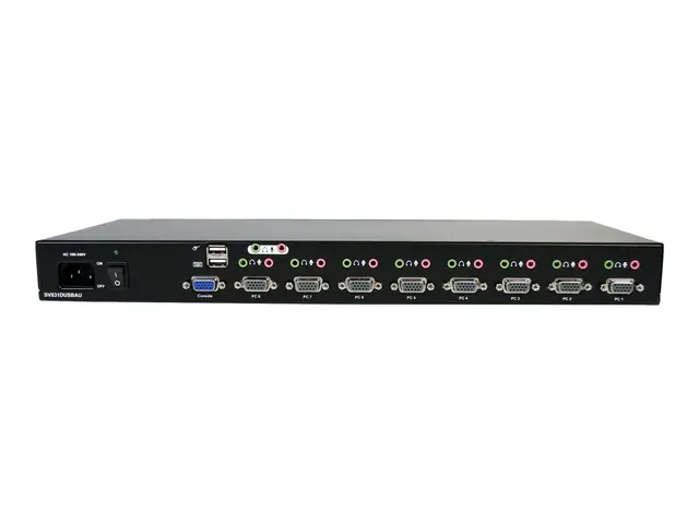 Startech 8 Port VGA KVM Switch - 1U Rack Mount USB with Audio 1920...