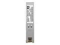 HPE X120 - SFP (mini-GBIC) transceivermodul 1GbE - 1000Base-T - RJ-45 - for HP 3100; HPE 12504, 3600, 5500, 7506; FlexFabric 1.92, 11908, 12902; FlexNetwork MSR3048