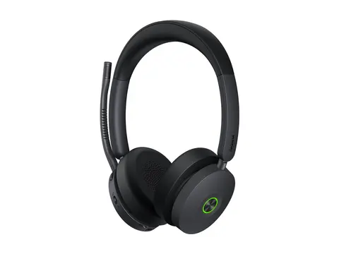 Yealink BH74 - Hodesett - on-ear - Bluetooth trådløs - aktiv støydemping - USB-C via Bluetooth-adapter - Certified for Microsoft Teams